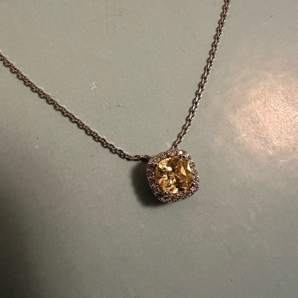 Michael Kors Sterling Silver Necklace with Charm and MK detail. New with Tag. - Picture 7 of 10